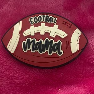 Football mama bogg bag accessory